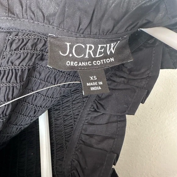 J.crew Smocked drop-waist dress in cotton poplin NWT - Picture 7 of 7